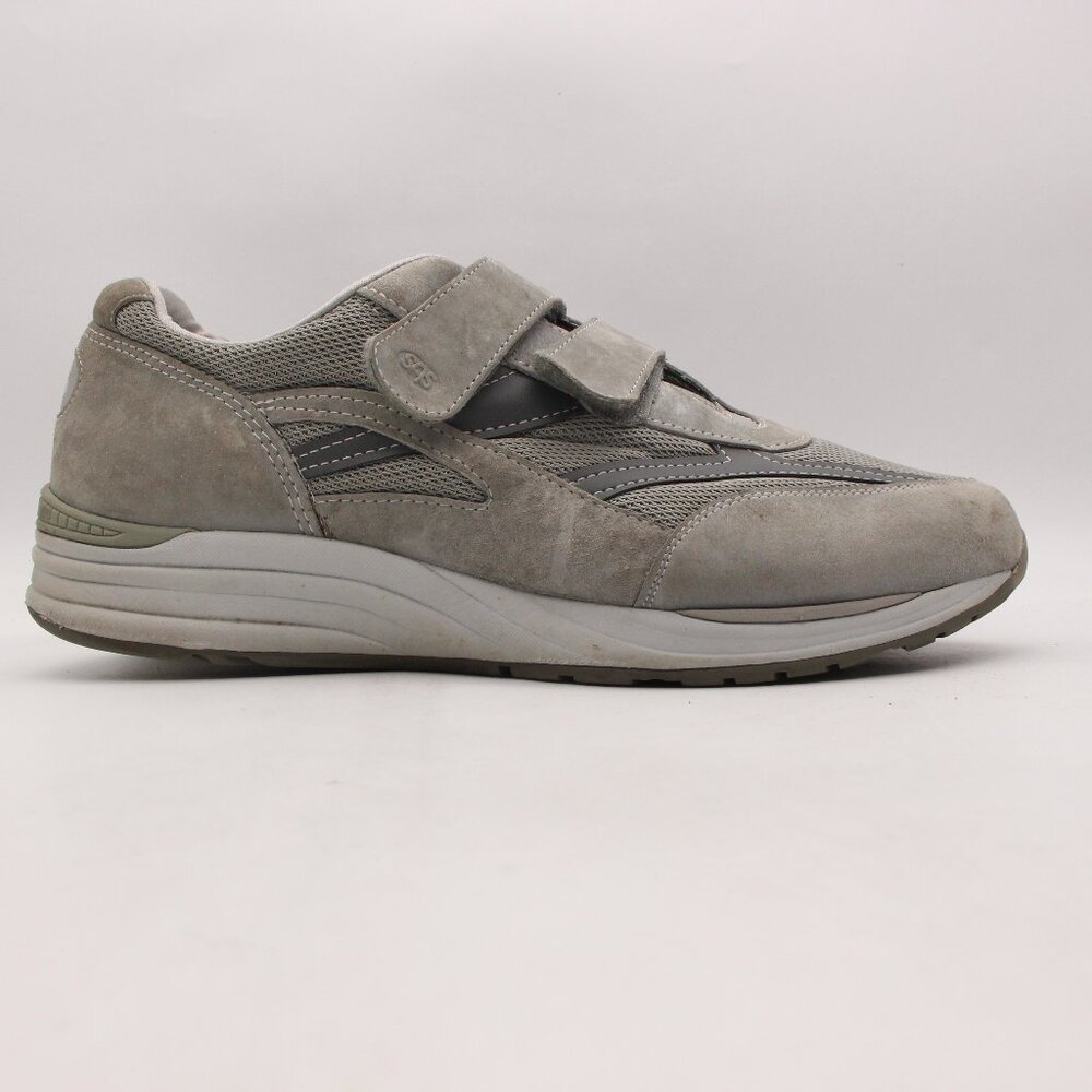 SAS JV Mesh Active Men's Size14 WW  Gray Suede Leather Comfort Shoes